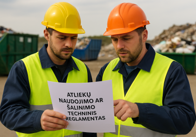 SVARBU VERSLUI: ATLIEKŲ TVARKYMO REGLAMENTŲ KEITIMO ĮPAREIGOJIMAI